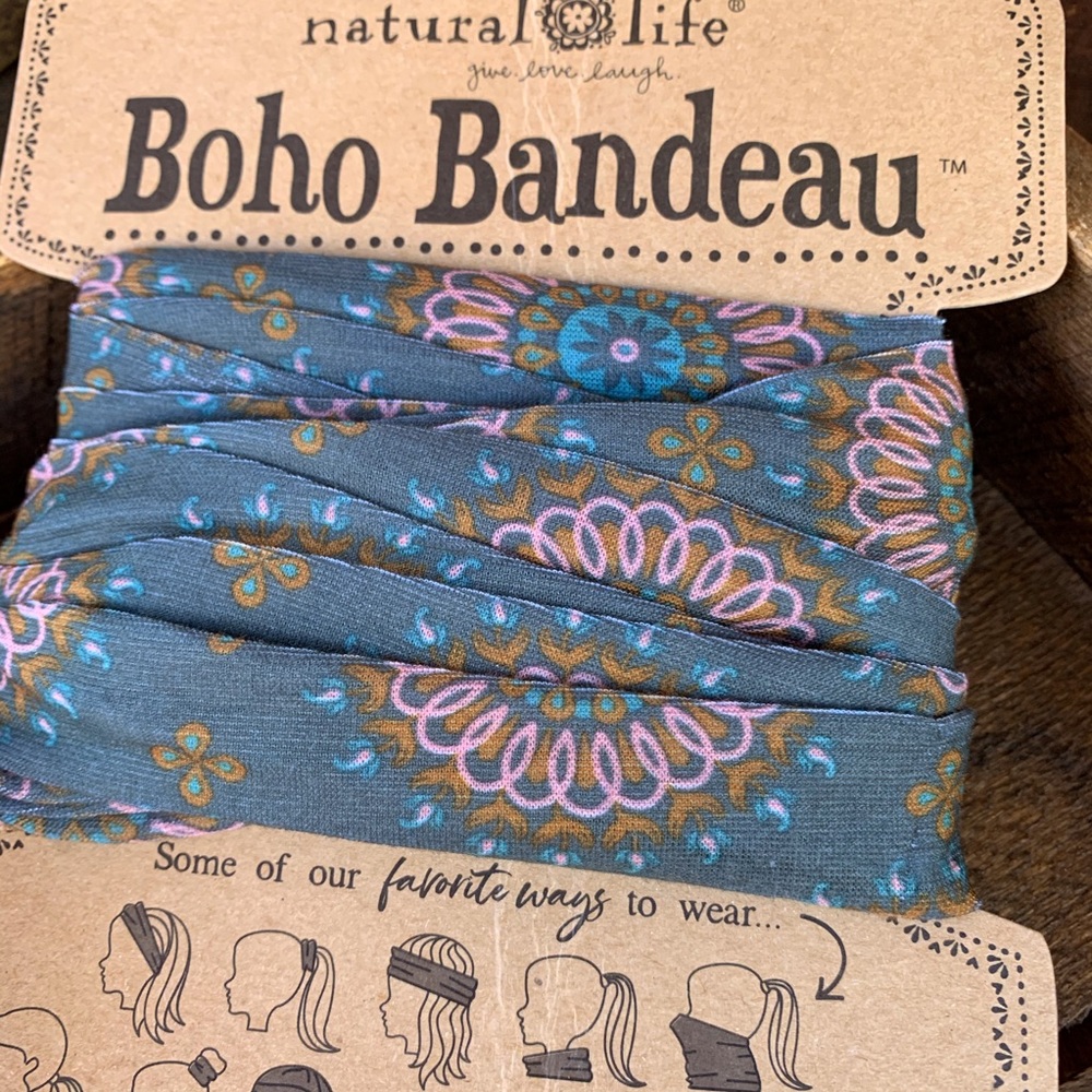 ✨NATURAL LIFE MULTI USE BOHO BANDEAU NWT - Picture 2 of 6